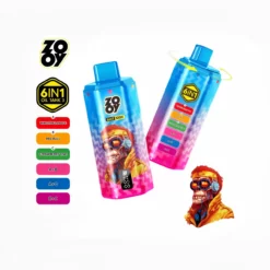 Puff Zooy Vape 6 IN 1 120K MTL Disposable Vape with Display