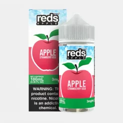 Apple Strawberry ICED - Red's 7 Daze Frosty Menthol E-Juice