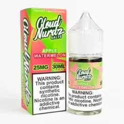 Apple Watermelon SALT - Cloud Nurdz - 30mL - Smooth Nic Salt