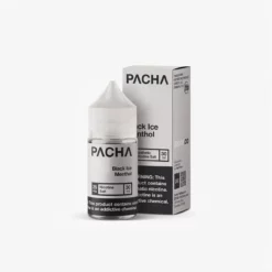 Black ICE Menthol SALT - Pachamama - 30mL – Throat-Icing Salt Nic