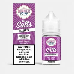 Dinner Lady Blackberry Crumble Nic Salt 30mL 50VG/50PG