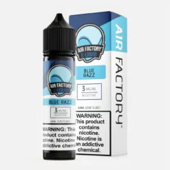 Air Factory Blue Razz 60mL Synthetic Nicotine Vape Juice
