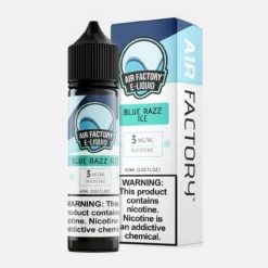 Air Factory Blue Razz ICE 60mL Child Resistant Cap Menthol