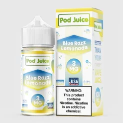 Blue Razz Lemonade - Pod Juice - 100mL 70VG Vape Juice