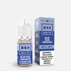 Blue Razz Lemonade SALT - BSX Salts - 30mL - USA Made Vape