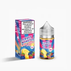Fruit Monster Blueberry Raspberry Lemon Made in USA Nic Salt