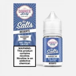 Blueberry Tart SALT - Dinner Lady - 30mL - 50/50 Pod Vape