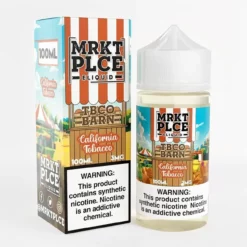 California Tobacco MRKT PLCE Made in USA E-Liquid