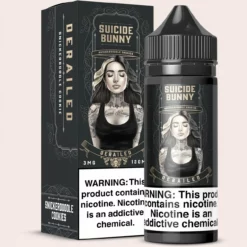 Derailed - Suicide Bunny - 120mL Banana Cookie E-liquid