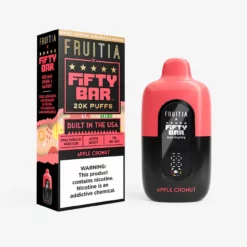 Fruitia x Fifty Bar 20K Disposable with Digital Display Vape