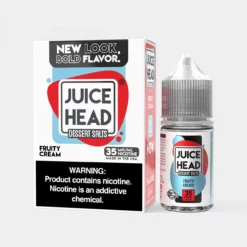 Juice Head Fruity Cream Nicotine Salts 30mL – All-Day Vape
