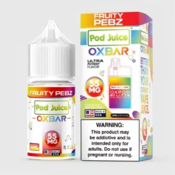 Fruity Pebz SALT - Oxbar x Pod Juice - 30mL Smooth Vape Juice