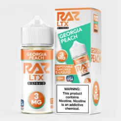 Georgia Peach - Pod Juice x RAZ LTX - 100mL Freebase eJuice