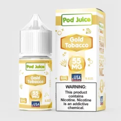 Gold Tobacco SALT - Pod Juice - 30mL Nic Salt MTL