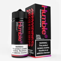 Guava Kahn Strawnana by Humble 120mL 3mg Vape Juice