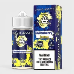 Huckleberry Lemon - Liquid Assets - 100mL VG: 70% Vape Juice
