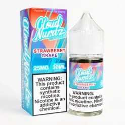 ICED Strawberry Grape SALT - Cloud Nurdz - 30mL Menthol Salt