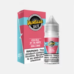 ICED Milk of The Poppy SALT - Vapetasia Salt Nicotine Menthol