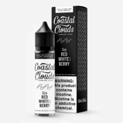 ICED Red White And Berry - Coastal Clouds - 60mL 70% VG Ice