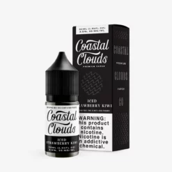 Coastal Clouds Iced Strawberry Kiwi Menthol Salt Nic 30mL