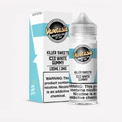 Vapetasia ICED White Gummy 100mL 70% VG Tropical Pineapple