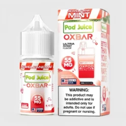 Jewel Cane Mint SALT - Oxbar x Pod Juice - Icy Nic Salt 30mL
