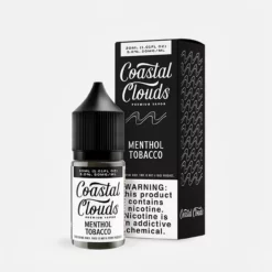 Menthol Tobacco SALT - Coastal Clouds - 30mL 50% VG Nic Salt