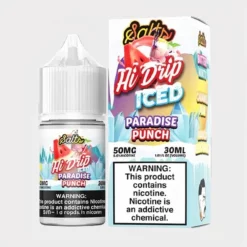 Paradise Punch ICED SALT - Hi Drip - 30mL VG: 50% Salt Nic