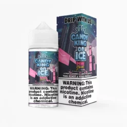 Candy King Pink Squares on ICE 70/30 Frosty Strawberry 100mL