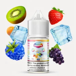 Rainbow FREEZE SALT - Pod Juice - 30mL - PG: 50% - Nic Salt