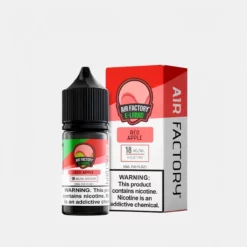 Air Factory Red Apple Salt 30mL – Made in USA Apple E-Liquid