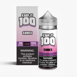 Shake - Keep It 100 - 100mL 70% VG Birthday Cake E-Liquid