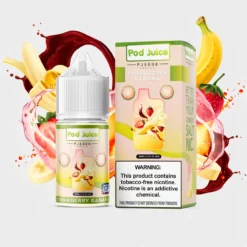 Strawberry Banana Pod Juice PJ5000 Salt Nic 30mL 50/50
