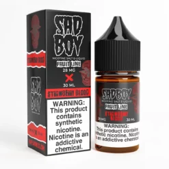 Strawberry Blood SALT - Sadboy - 30mL Nicotine Salt e-liquid