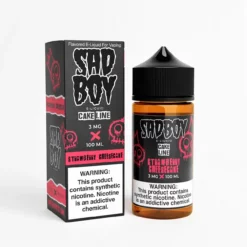 Strawberry Cheesecake - Sadboy - 100mL - Made in USA Ejuice