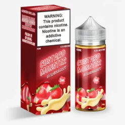 Strawberry - Custard Monster - 100mL | USA-Made | e-liquid