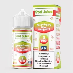 Strawberry Kiwi Pomberry - Pod Juice - 100mL 70VG eJuice