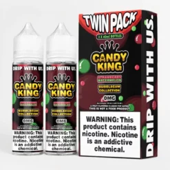 Straw Watermelon Bubblegum Candy King 120mL 70VG E-liquid