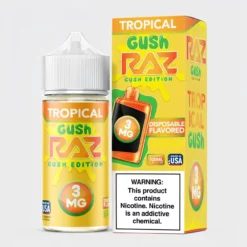 Tropical GUSH - Pod Juice x Raz 70VG Cloud Chaser E-Liquid