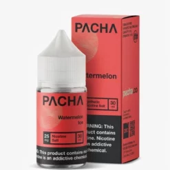 Watermelon ICE SALT - Pachamama - 30mL - Made in USA Menthol