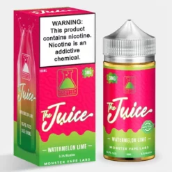 Juice Monster Watermelon Lime - Made in USA, Refreshing Vape