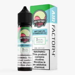 Air Factory Watermelon Strawberry Ice 60mL Menthol E-Liquid
