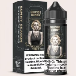 Bunny Season - Suicide Bunny - 120mL Key Lime Cookie Vape
