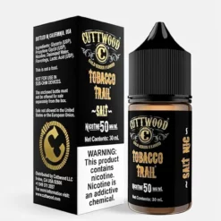 Tobacco Trail SALT - Cuttwood E-Liquids - 30mL 50VG Nic Salt