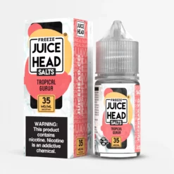Juice Head Freeze Tropical Guava - Menthol Salt Nicotine