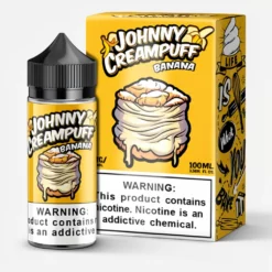 Banana Johnny Creampuff 100mL Creamy Pastry E-Liquid