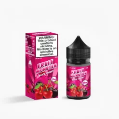 Black Cherry Synthetic NicSalt E-Liquid – Fruit Monster 30mL