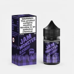 Blackberry SALT - Jam Monster - 30mL - 50PG/50VG Vape Juice