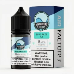 Blue Razz ICE SALT - Air Factory E-Liquids - 30mL 50%VG Vape