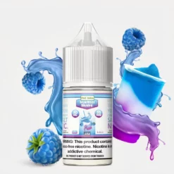 Blue Razz Slushy SALT - Pod Juice - 30mL | USA Made Nic Salt